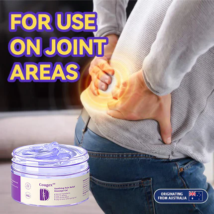 👩⚕️Cougex™ Turmeric & Emu Oil Arthritis Soothing Pain Relief Massage Gel 👨⚕️Australian Osteopathic Association (AOA)Approved
