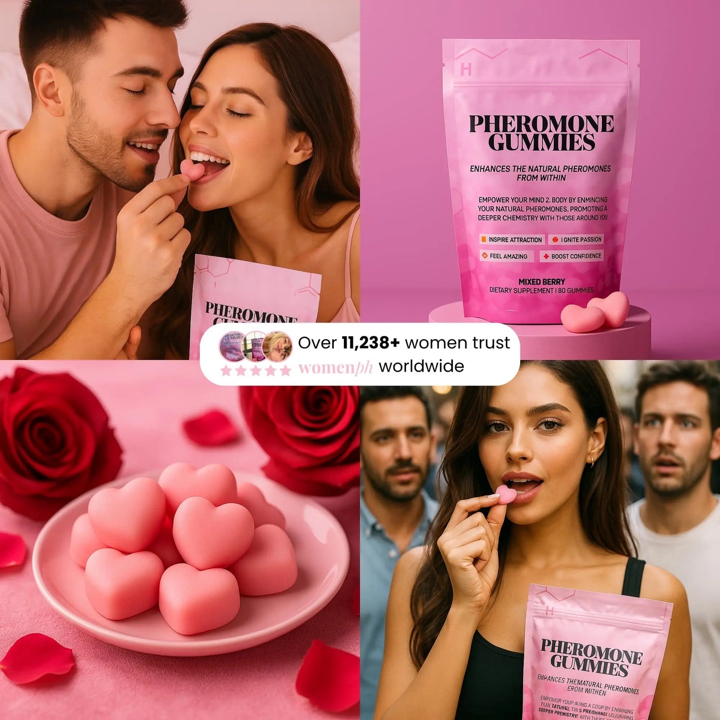 💋ྀིྀི🍬Pheromongummis 🍓– Werden Sie unwiderstehlich👩❤️👨✨